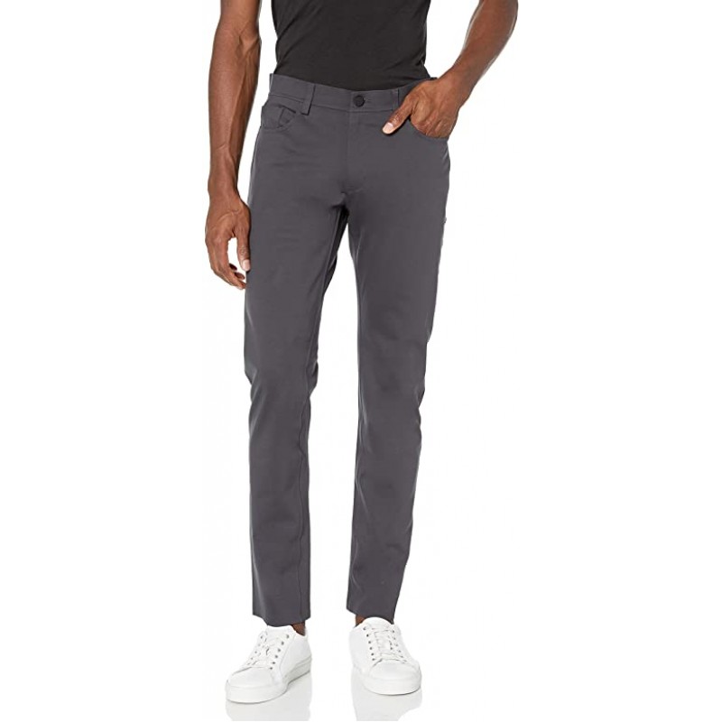 Mens,Stretch Slim Fit Pants,tech Raffi